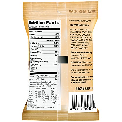Nature's Eats Pecan Halves, 2 Ounce (Pack Of 12) #TOP1