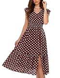 GRACE KARIN 2026 Womens Summer Dresses V Neck Ruffle...