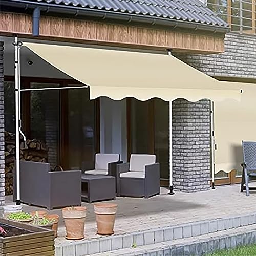 Toile extensible pour terrasse et balcon protection UV 2m - 8