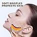 CARELAX Lymphatic Contour Face Brush – Dry Brushing Tool, Drainage Massager for Face, Jawline & Chin Sculpting, Ergonomic Design for Precise Skin Fit and Fatigue Relief (1 PCS)