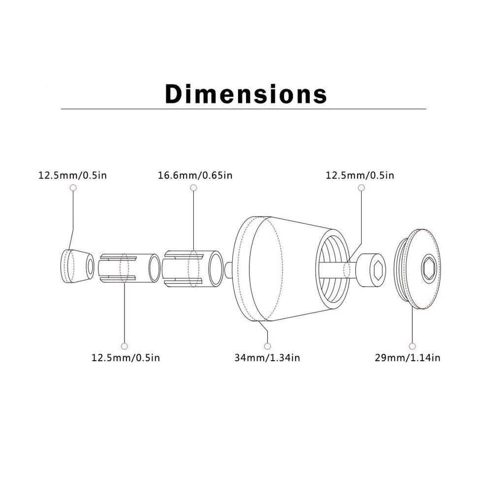 Puños De Manillar CNC De 7/8" Y 22 Mm, Tapones para Manillar De Motocicleta para Du&Cati para Monster 696 796 797 821 937 950 1200 SR Tapón Manillar