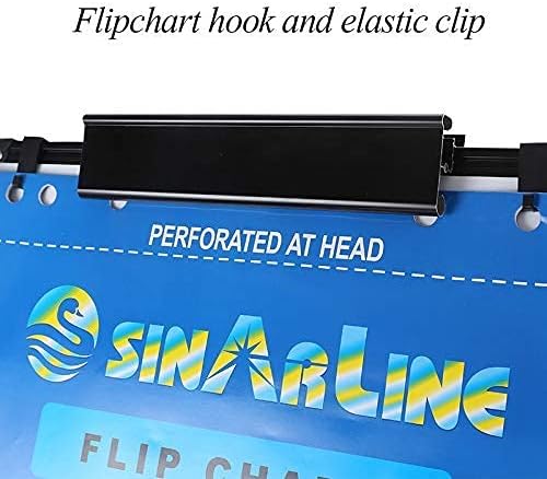 Dry Erase Easel Tripod Whiteboard, 24" x 36" Magnetic Flipchart Board, Height Adjustable Stand,3 Markers,1 Dry Eraser 6 for Free…