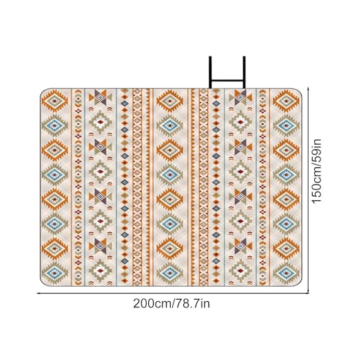 Couverture de plage imperméable à séchage rapide pour le camping et le jardin