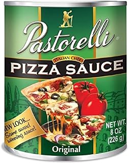 Pastorelli Pizza Sauce Italian Chef, Original, 8-Ounce (Pack of 12)