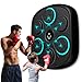 OurStarry 2025 New Model Smart Music Boxing Machine for Adults and Kids, Training Machine with LED Electronic Wall Mounted, Home Indoor Workout Equipment with Premium Boxing Gloves (Black 03)