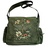 CHICGLOW Personalized Pattern Messenger Bag Cute Canvas Crossbody Bags Women/Men Shoulder Handbags Hobo Purses with Pockets