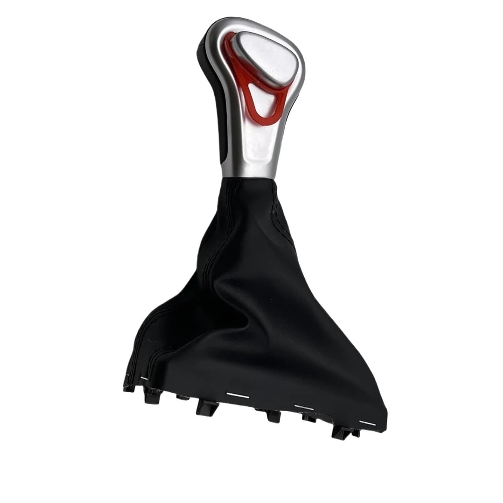 XZCVTYW Car Shifter Adapter Gear Shifter Knobs Car Gear Shift Knob Gaitor Boot Cover for Audi for A5 A4L Q5 B8 B8PA B9 2009-2016(Black line)