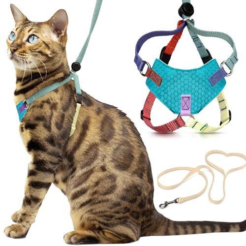 Houdini™ Escape Proof Cat Harness and Leash Set by