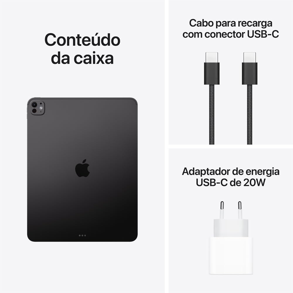 Apple 2025 iPad Pro de 13 polegadas (Wi-Fi, 256 GB) - Preto