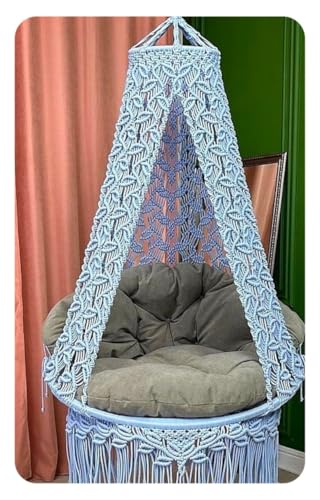 Home Decoration Hanging Cotton Hammock Swings,Elegant Handmade Round Swing for Living Room, roof top, Garden, Balcony, Patio, Gifts, Home Decor Used for Living Rooms, Roofs, Gardens, Balconies,(40 in