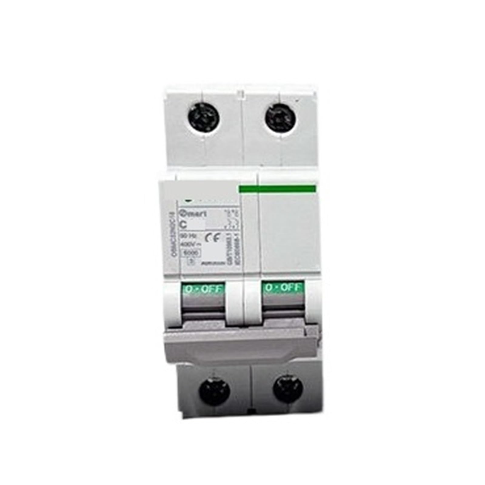 Disjoncteur O32N 2P 1A mini-interrupteur pour tableau électrique - 2