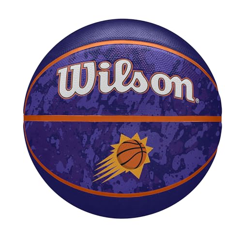 Image of WILSON NBA Team Tiedye Basketball - Size 7-29.5 inch, Phoenix Suns
