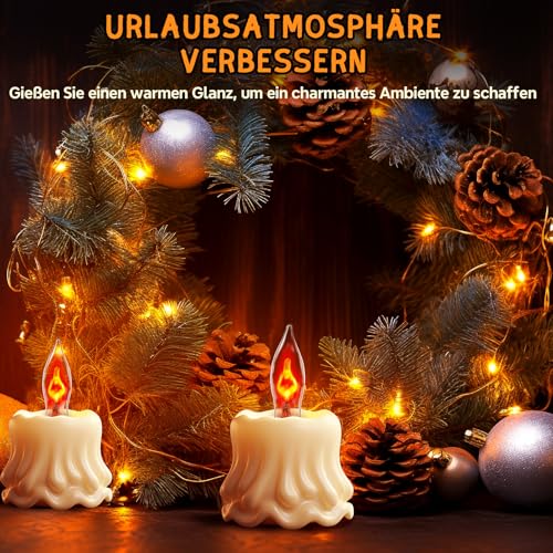 Flammen-Glühbirne Brightark E10 Flackernd für Weihnachtsdekoration