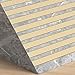 Aluminum Alloy Floor Transition Strip, Anti-Slip & Durable, Waterproof & Rust-Resistant, Easy Installation Ideal For Laminate, Wood, Carpet To Tile Transitions(Brass,106.3 * 1.6in)