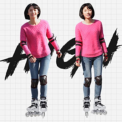 4 Size Adjustable Inline Skates For Kids And Adults Men And Women Inline Roller Skates With Light Up Wheels，Beginners Boys And Girls Blades Pu Mesh White #TOP1