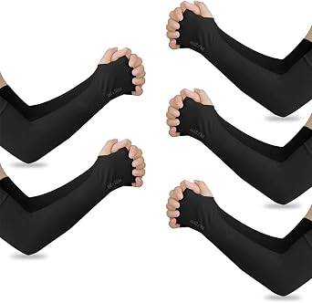 SPENCER UV Protection Cooling Arm Sleeves, Sun Protection Sleeves for Men Women Youth
