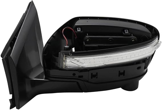 Mirror Power Heated Memory Turn Signal Camera Paint to Match Left Side Fits (Plastic Paint to Match)