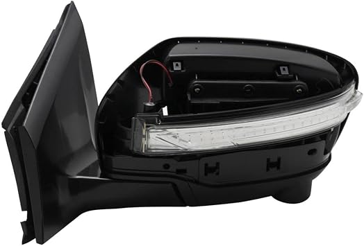 Mirror Power Heated Memory Turn Signal Camera Paint to Match Left Side Fits (Plastic Paint to Match)