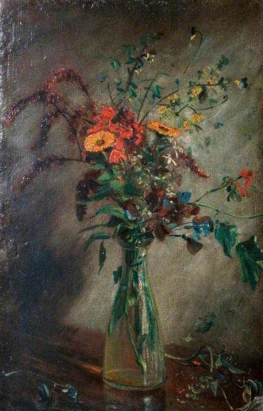Affiche toile étude de fleurs John Constable pour décoration murale de salon moderne 60x90cm