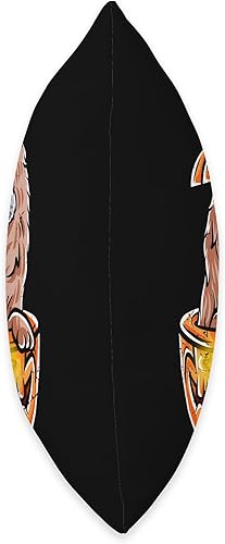 Miniatura 2 de BCC Chow Chow Shirts & Asian Dog Lover Gifts Chow Happy Halloween Pumpkin Dog Throw Pillow, 18x18, Multicolor