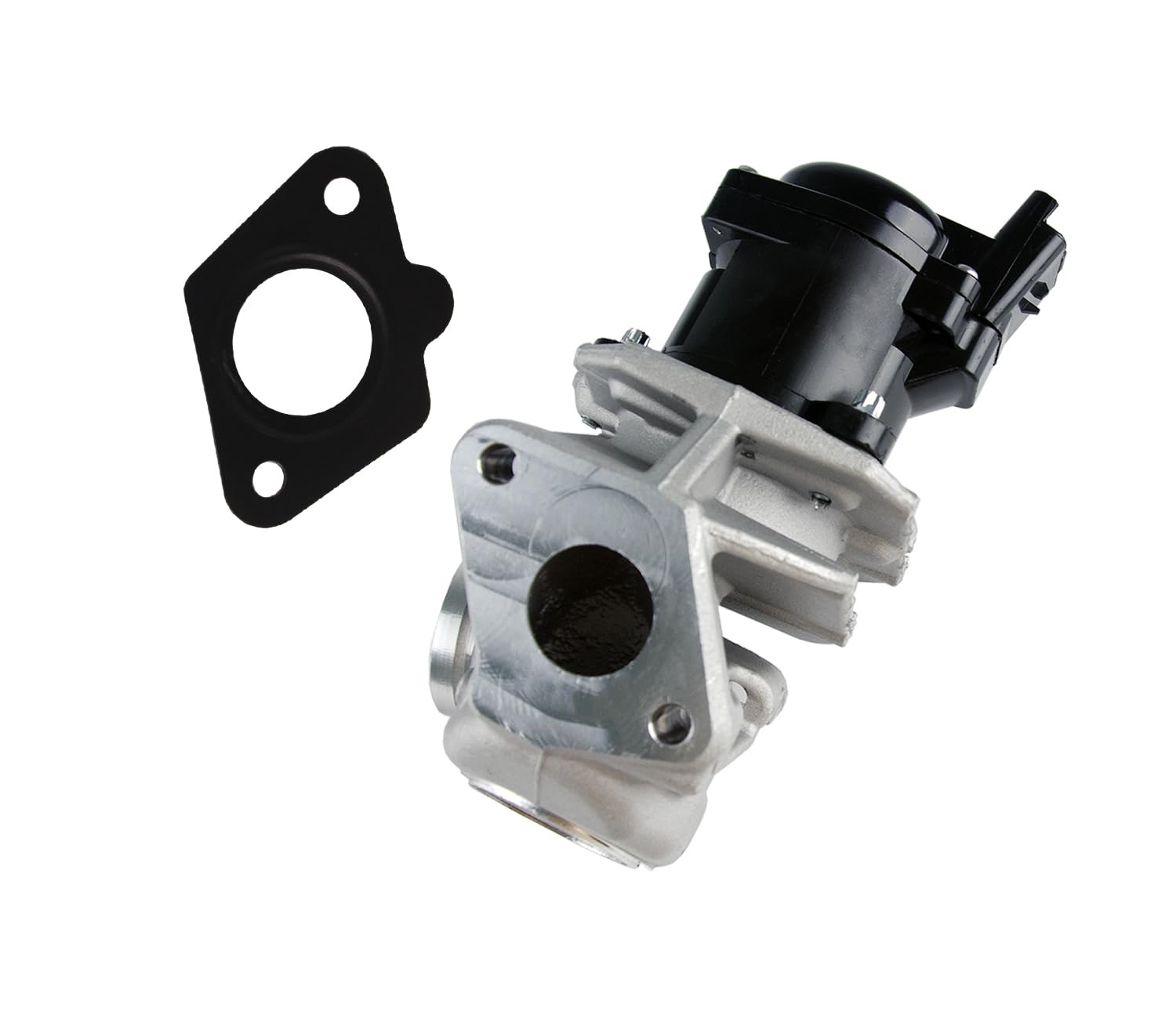 Valvole EGR con nera guarnizione per C2 C3 C4 C5 S40 S80 V50 V70 206 207 307 308 407,1.6HDi,1.6D,1.6TDCi,1618NRS1 161859S1 9672880080 1338675 1439414 1479057 1526689