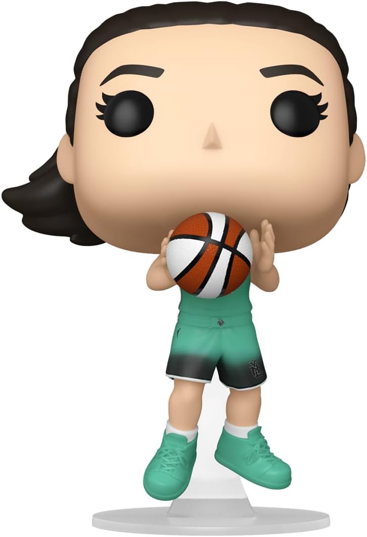 Funko Pop! WNBA: New York Liberty - Breanna Stewart - WNBA Players - Collectable Vinyl Figure - Gift Idea - Official Merchandise - Toys for Kids & Adults - Sports Fans - Model Figure for Collectors