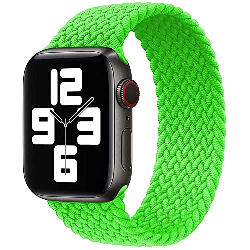 コンパチブル apple watch バンド iwatch バンド ブレイデッドソロループ 編組バンド apple watch Ultra/8/7/6/5/4/3/2/1/SEに対応 アップルウォッチ バンド 38MM/40MM/41MM、42MM/44M