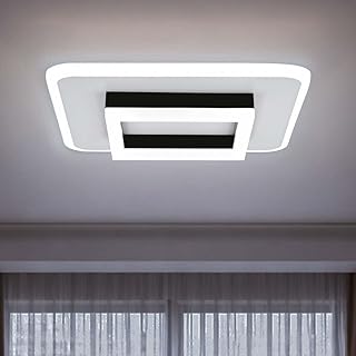 URBAN CHORES® 50W LED Ceiling Light (3 in 1 Colour Modes: Warm, Natural & Cool White) | High CRI 97 | Flicker-Free Eye Car Price In India