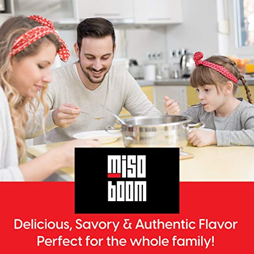 Miso Paste White (Shiro) Miso Soybean Paste, 2.2 lb, non-GMO, No MSG, Vegan - by Miso Boom