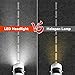 YCLL Compatible with Hon-da CR-V CRV 2007 2008 2009 2010 2011 2012 2013 2014 LED Combo Pack,6500K,500% Brightness,70W,4 Pack