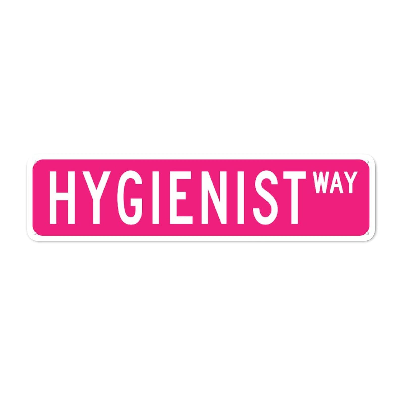 Plaque Hygienist pour bar, pub et cuisine au style rétro industriel