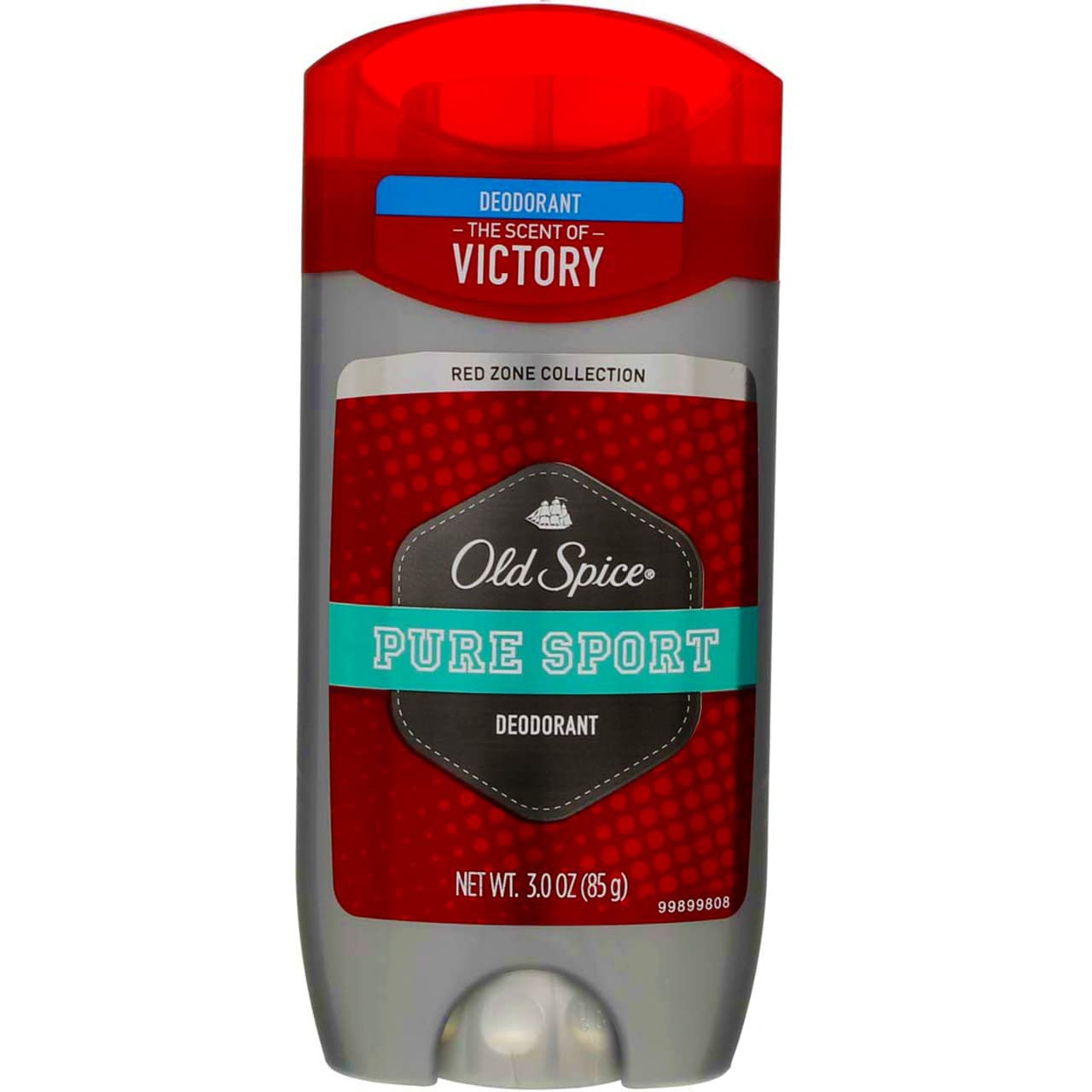 Old Spice Red Zone Deodorant Solid Pure Sport 3 oz Pack of 10