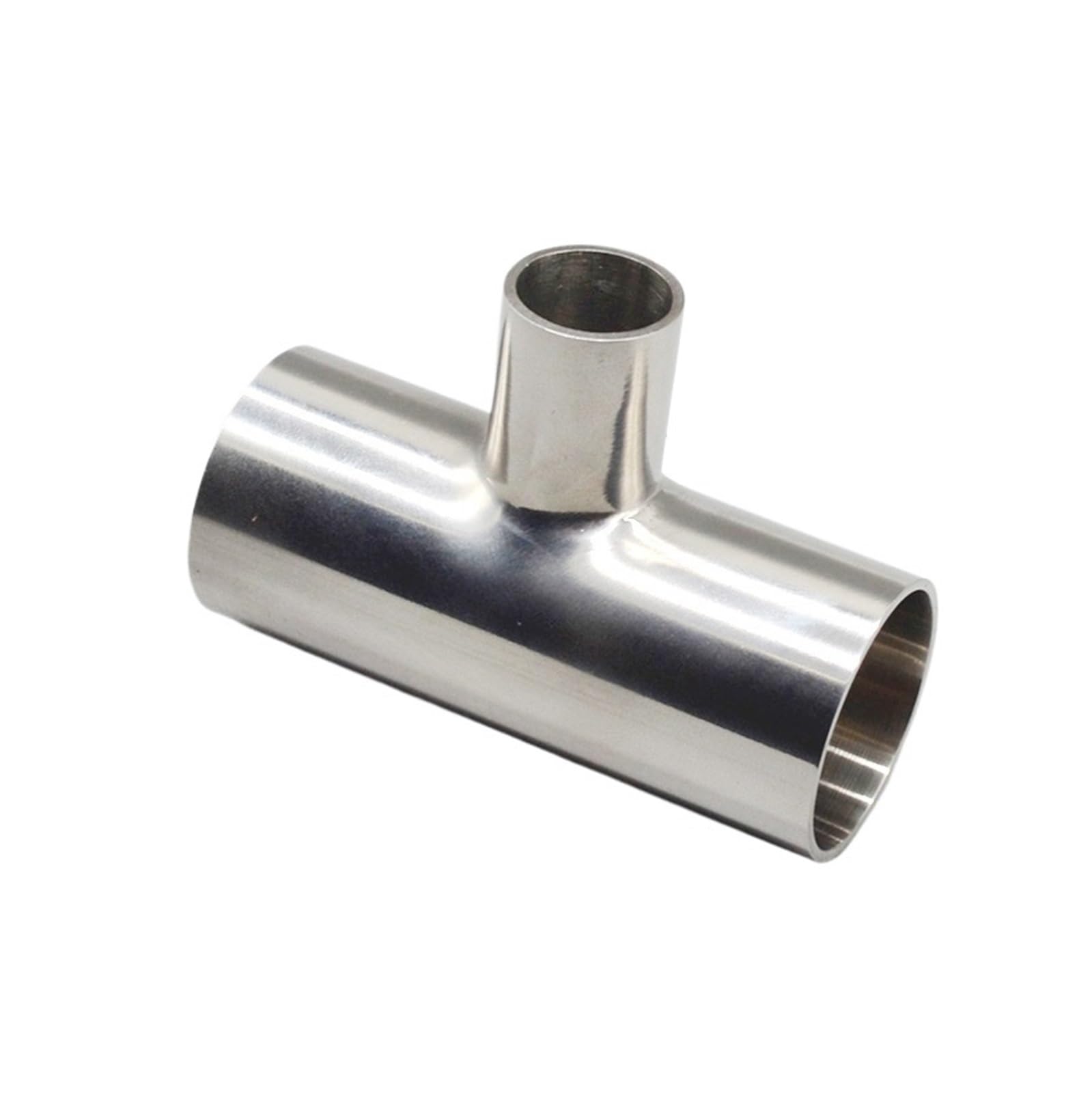 Generico Raccordo a T di riduzione for saldatura di testa da 19 mm a 76 mm di diametro del tubo Raccordo a T Raccordo a T Raccordo for tubi di qualità alimentare in acciaio inossidabile 304 fatto in c