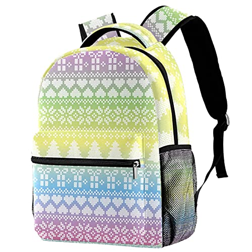 Sac à dos de voyage urbain à motif teckel multicolore pour escapades et loisirs