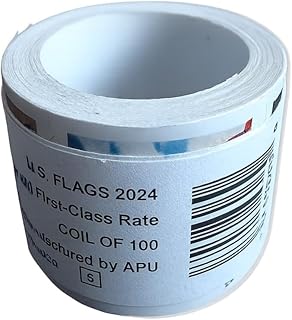 Postage Stamps, 1 Roll of 100