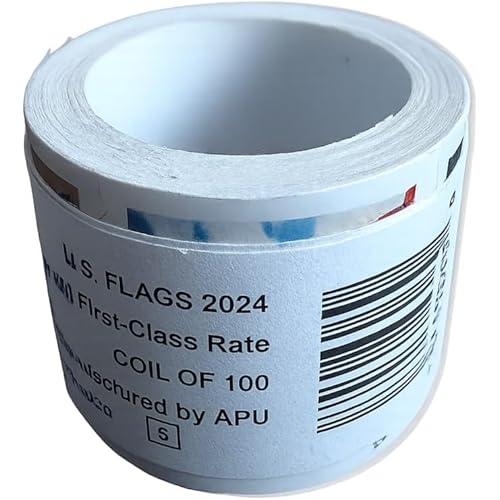 Postage Stamps, 1 Roll of 100 (Design May Vary)