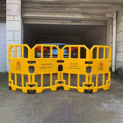 Barrière de sécurité mobile rétractable et clôture de contrôle pliable - 3