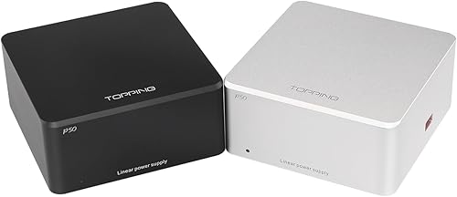 Vista 14 de Topping Fuente de alimentación lineal P50 - 5V 1A y 15V 1A de ruido ultra bajo para audio HiFi Topping D50III/DX3 Pro+/E50/A50III Negro