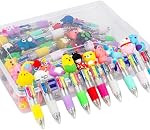 HNSYYF Multicolor Pen in One - Cute Pens for Kids - 60 -Pack Multicolor Pens, Perfect for Birthdays and Children's Parties - Delightful Multi Color Pen Gifts