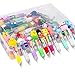 HNSYYF 60-Pack Multicolor Pen in One - Cute Pens for Kids - 4-in-1 Ballpoint Pens, Perfect for Birthday & Children's Party Favors, Classroom Prizes & School Supplies