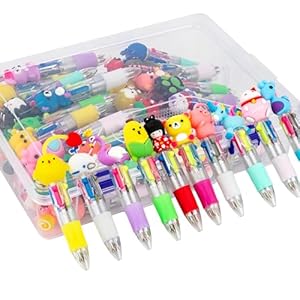 Multicolor Pen in One - Cute Pens for Kids - 60-Pack Multicolor Pens, Perfect for Birthdays and Children's Parties - Delightful Multi Color Pen Gifts Multicolor Pen in One Cute Pens for Kids 60 Pack Multicolor Pens Perfect for Birthdays and Childrens Parties Delightful Multi Color Pen Gifts