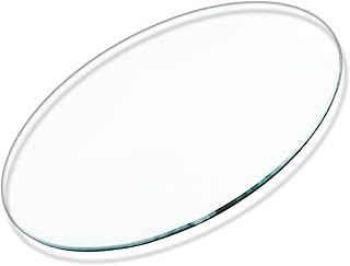 Tablero De Mesa De Cristal Templado, Exterior Mesa De Cristal Tablero Superficie,Tapas De Mesa De Vidrio De Bricolaje,Diámetro 35cm ~ 100cm, Para Café Mesa/mesas De Comedor ( Color : Clear , Size : 38