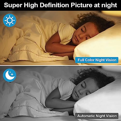 kaltagled Indoor Security Camera 2K, 3MP Pet Camera with Phone App, WiFi 2.4GHz/5G Home Security Camera Pan Tilt with Night Vision, 24/7, 2-Way Talk, Motion Detection for Dog/Baby Monitor/Elder…