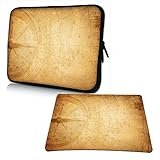 PEDEA Design Tablet PC Tasche 10,1 Zoll (25,6cm) mit Design Mauspad, Compass