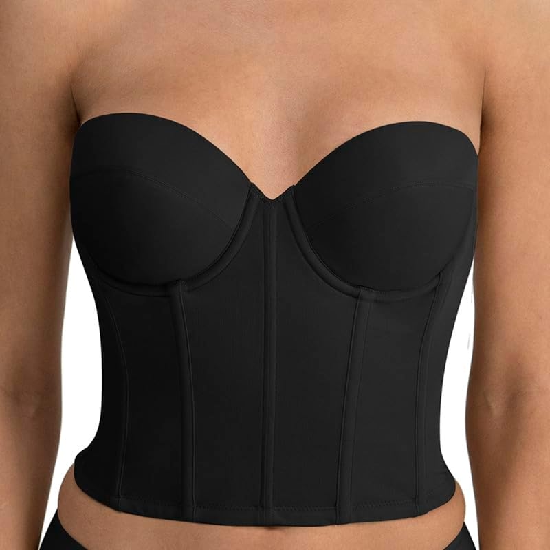 Dominique Brie Backless Strapless Bridal Bra #6380 – Ultra Low Back, Sweetheart Neckline, Smooth Fit – Lingerie for Women - Image 8