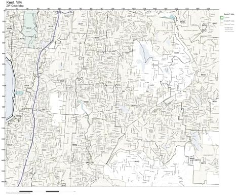Kent Wa Zip Code Map Zr-Nrnaesvgdrm