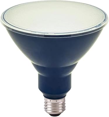 Energetic LED PAR38 Blue Decorative Light Bulb 85 Watt Equivalent, 8 Watts