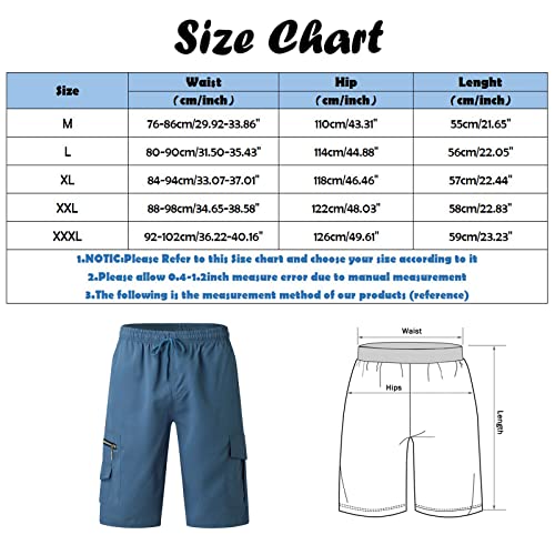 Tactical Cargo Workout Shorts For Men Quick Dry Outdoor Hiking Combat Short Multi Pockets A0515 #TOP5