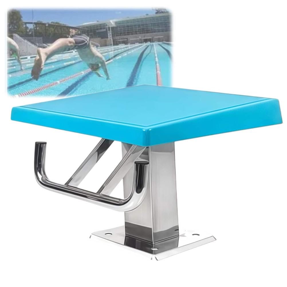 Planche de saut de piscine antidérapante pour éviter les glissades au bord du bassin