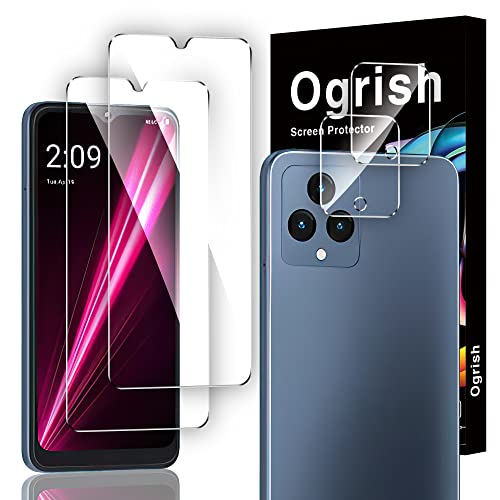 Film protecteur d'écran T-Mobile Revvl 6 5G et objectif photo